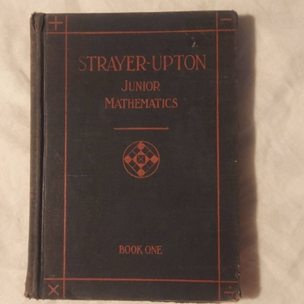 🟢 1929 School Mathematic Book